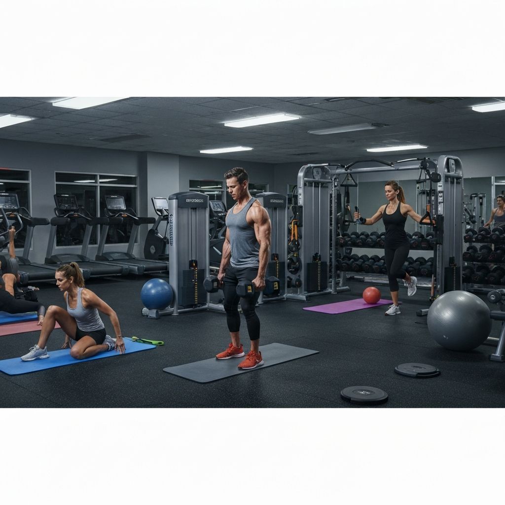 عرض الجيم + التغذية