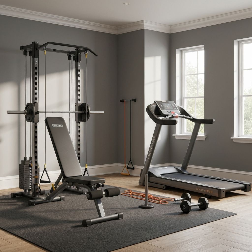 دليل بناء جيم منزلي بميزانية محدودة